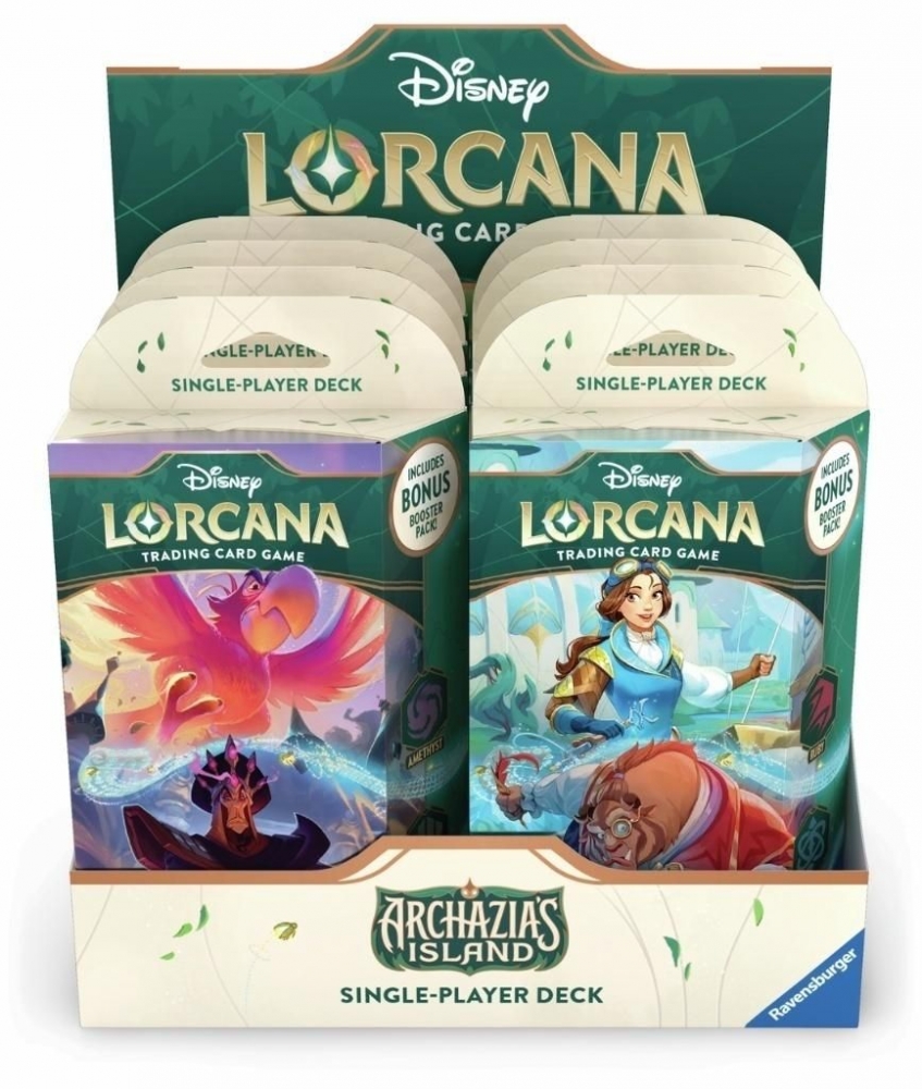 Disney Lorcana: Archazia’s Island - Starter Deck, 8 szt
