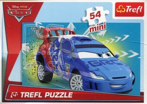 Puzzle mini 54 Auta Przed wyścigiem (19543)