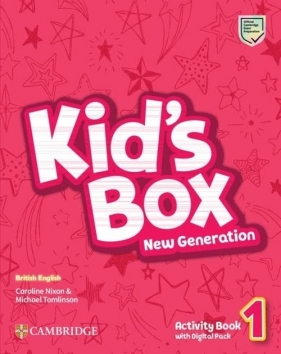 Kid's Box New Generation 1 Activity Book with Digital Pack British English - Nixon Caroline, Tomlinson Michael