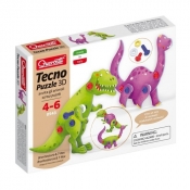 Tecno puzzle 3D Brontosaurus T-Rex (0543)