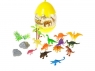  Dinozaury w jaju 12szt