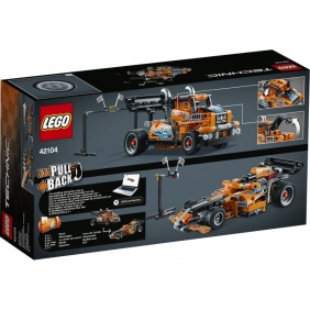Lego Technic: Ciężarówka wyścigowa (42104) (Uszkodzone opakowanie)
