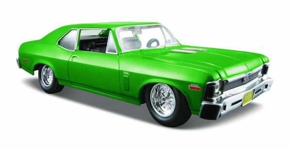 Model kompozytowy Chevrolet Nova SS 1970 1:24 zielony (10131262/2)
