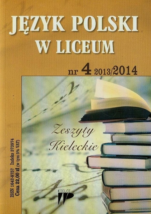 Język Polski w Liceum 13/14 numer 4