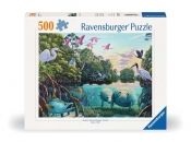 Ravensburger, Puzzle 500: Morskie zwierzęta i ptaki (12000044)