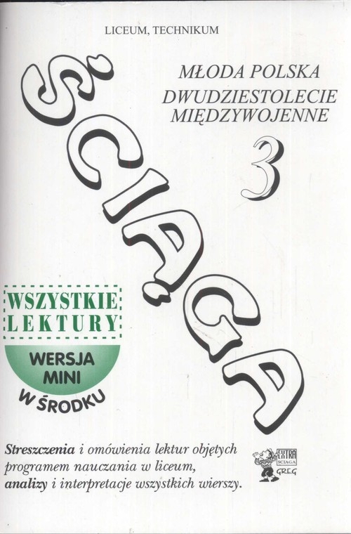 Ściąga 3 Młoda Polska Dwudziestolecie międzywojenne