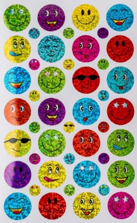 Naklejki papierowe 46szt