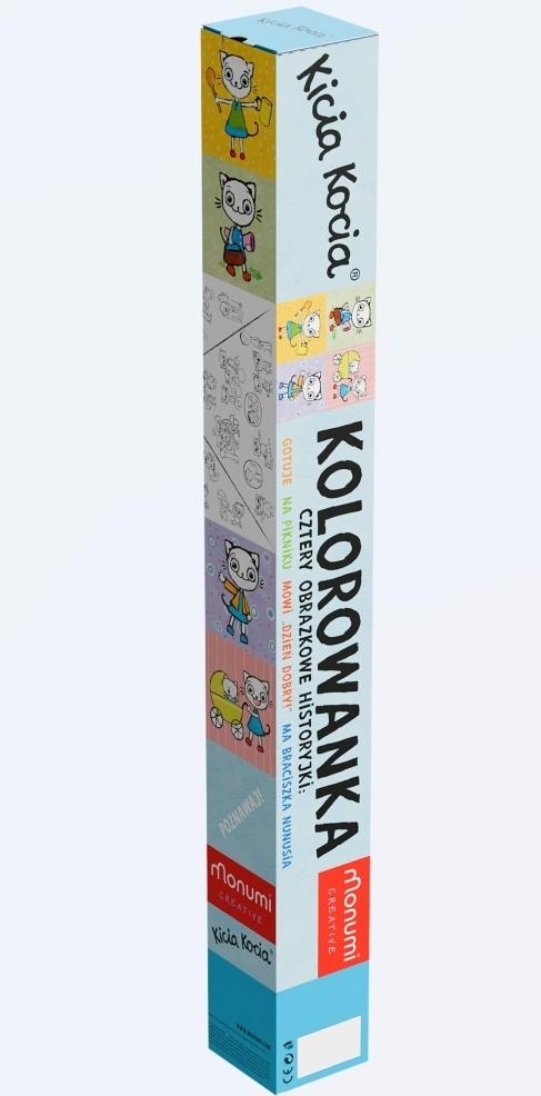 <img src='https://webimage.pl/pics/440/3/d5903041013440.jpg' style='height:440px' /> Kolorowanka podłogowa XXL. Kicia Kocia. Dzień..