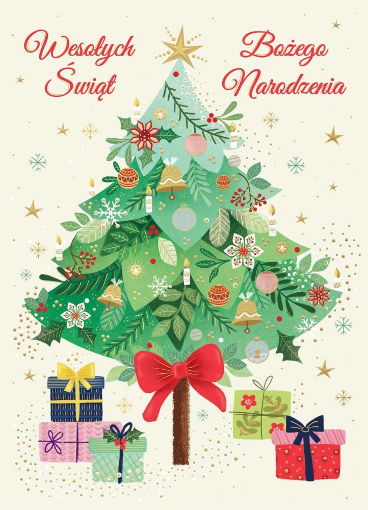 Karnet B6 - Choinka na pniu