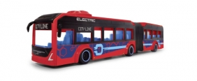 Autobus przegubowy czerwony - Volvo, 40cm