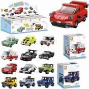 Klocki auto 80+el MIX