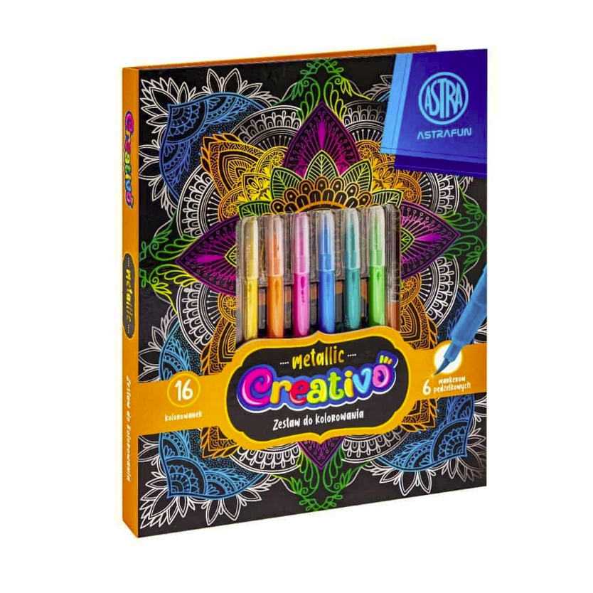 <img src='https://webimage.pl/pics/440/5/d5901137215440.png' style='height:440px' /> Zestaw do kolorowania - Mandala art
