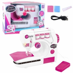 Maszyna do szycia ze światłem i dźwiękiem