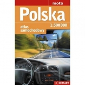 Polska - atlas samochodowy 1:500 000 - Praca zbiorowa