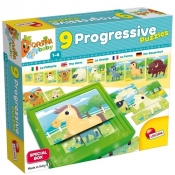 Carotina Baby 9 progresywnych puzzli Farma