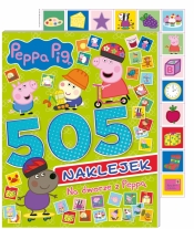 505 naklejek. Peppa Pig. Na dworze z Peppą - Opracowanie zbiorowe