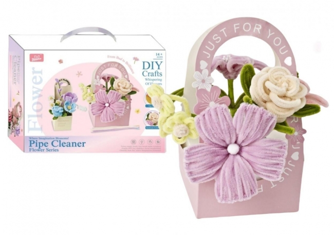 Zestaw kreatywny - kwiaty