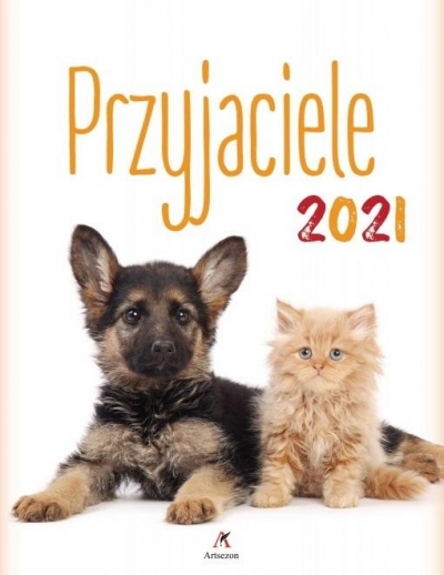 Kalendarz 2021 Ścienny Przyjaciele