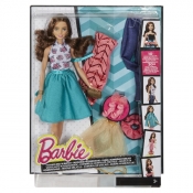 BARBIE Modowe przebieranki Brunetka (DJW57/DJW59)