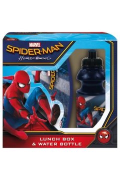 Zestaw śniadaniówka + bidon Spiderman Homecoming