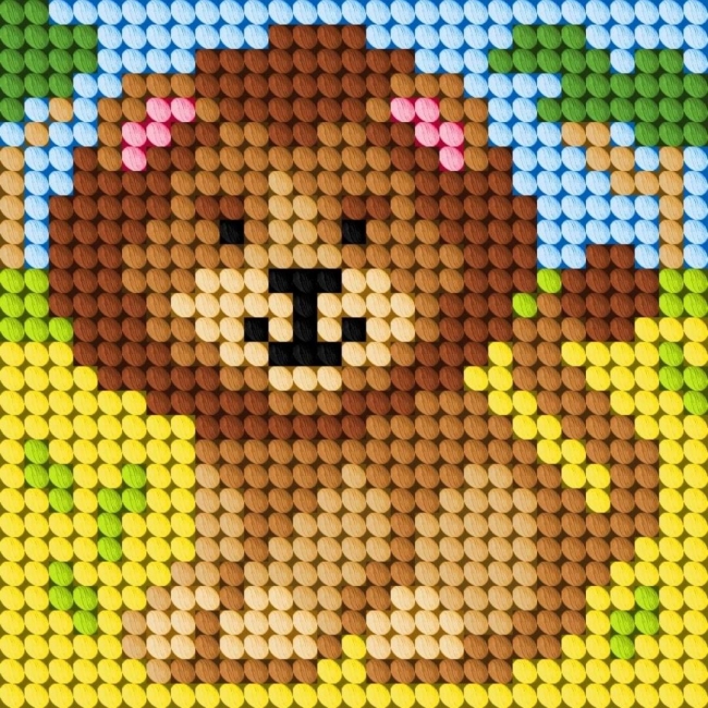 Haft. Moje pierwsze wyszywanie - Lew