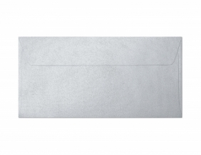 Koperta Galeria Papieru Millenium DL - srebrny 110 mm x 220 mm (280114)