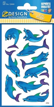 Naklejki dla dzieci - delfiny (53444)