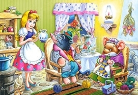 60x PUZZLE KARTONOWE CALINECZKA WIEK 4+