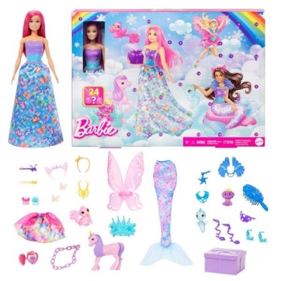 Barbie Dreamtopia Kalendarz adwentowy Kraina Fanta