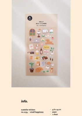 Naklejki ozdobne Suatelier - Małe Przyjemności