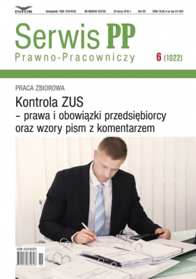 Kontrola ZUS-prawa i obowiazki przedsiębiorcy oraz wzory pism z komentarzem