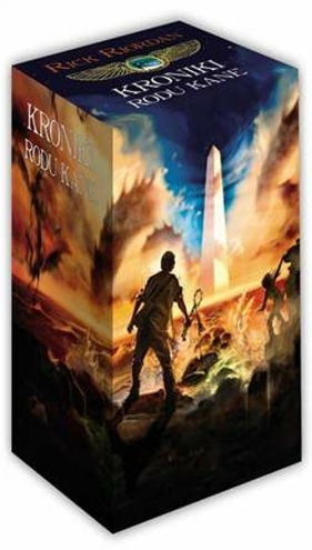 Kroniki rodu Kane Tom 1-3 - Rick Riordan