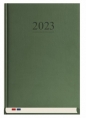 Kalendarz Stacjonarny 2023, dzienny A4 zielony