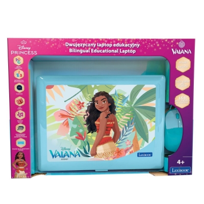 <img src='https://webimage.pl/pics/441/8/d3380743148441.jpg' style='height:440px' /> Lexibook - laptop edukacyjny Vaiana - 164 funkcje JC601i17