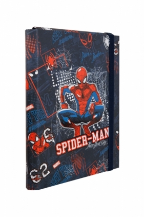 Teczka A4 przestrzenna tekturowa z gumką Disney Spider-Man