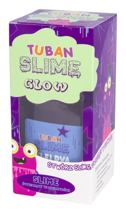Tuban Slime, Zestaw super slime - Glow in the dark (3144)