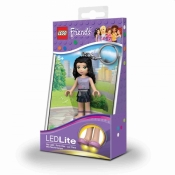 Brelok do kluczy z latarką LEGO®: Friends - Emma (LGL-KE22E)
