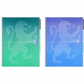 Kołozeszyt Oxford Gradient Projectbook A4/80k kratka - Klasyczny, 1 szt