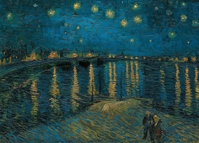 Puzzle Museum Collection 1000: Van Gogh, Starry Night on the Rhone (39344)