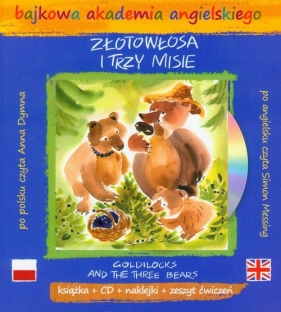 Złotowłosa i trzy misie Bajkowa akademia angielskiego - Simon Messing