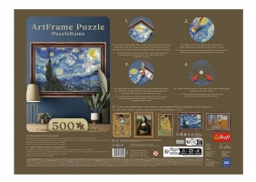 Trefl, Puzzlorama 500: Gwieździsta Noc, van Gogh (37544)