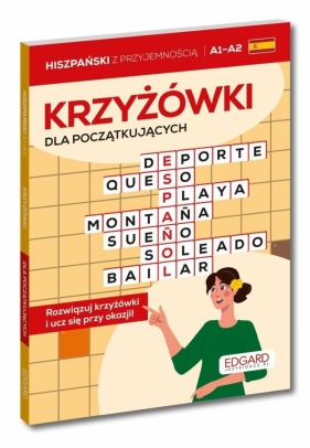 Hiszpański. Krzyżówki dla początkujących A1A2 - Opracowanie zbiorowe