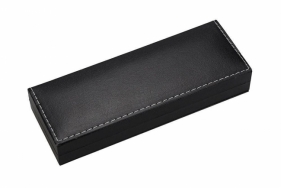 Etui z flokowaną wyściółką czarne