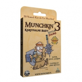 Munchkin 3 Kardynalne Błędy - Steve Jackson