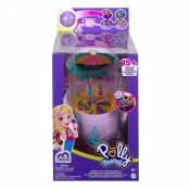 Figurki Polly Pocket Podwójna zabawa Wrotkarska impreza Zestaw kompaktowy (HCG23/HCG24)