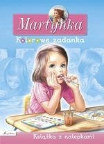Martynka. Kolorowe zadanka. Książka z nalepkami