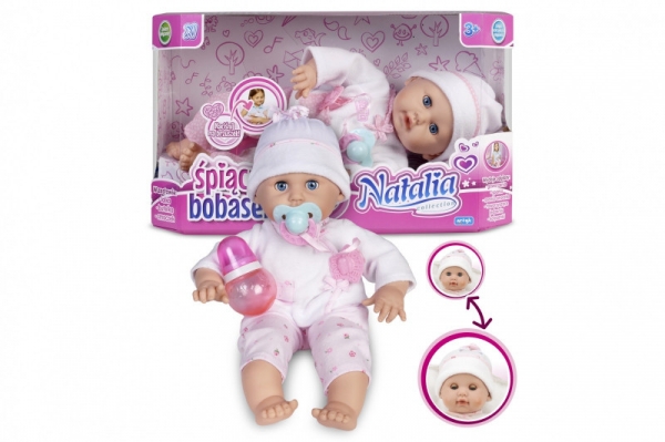 Lalka Natalia bobas usypiający 35 cm (123443)