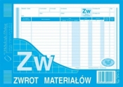 Druk samokopiujący Michalczyk i Prokop ZW zwrot materiałów A5 80k. (374-3)
