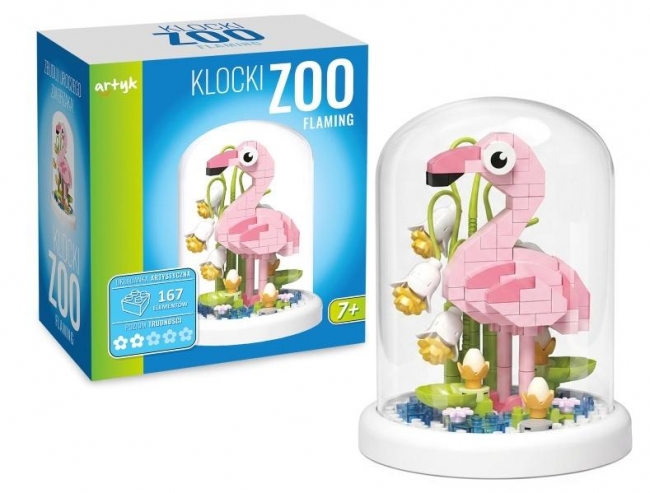 Klocki zoo flaming 167el