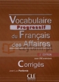 Vocabulaire progressif des Affaires klucz 2 edycja - Jean-Luc Penfornis